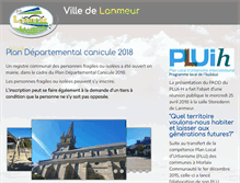 Tablet Screenshot of lanmeur.fr